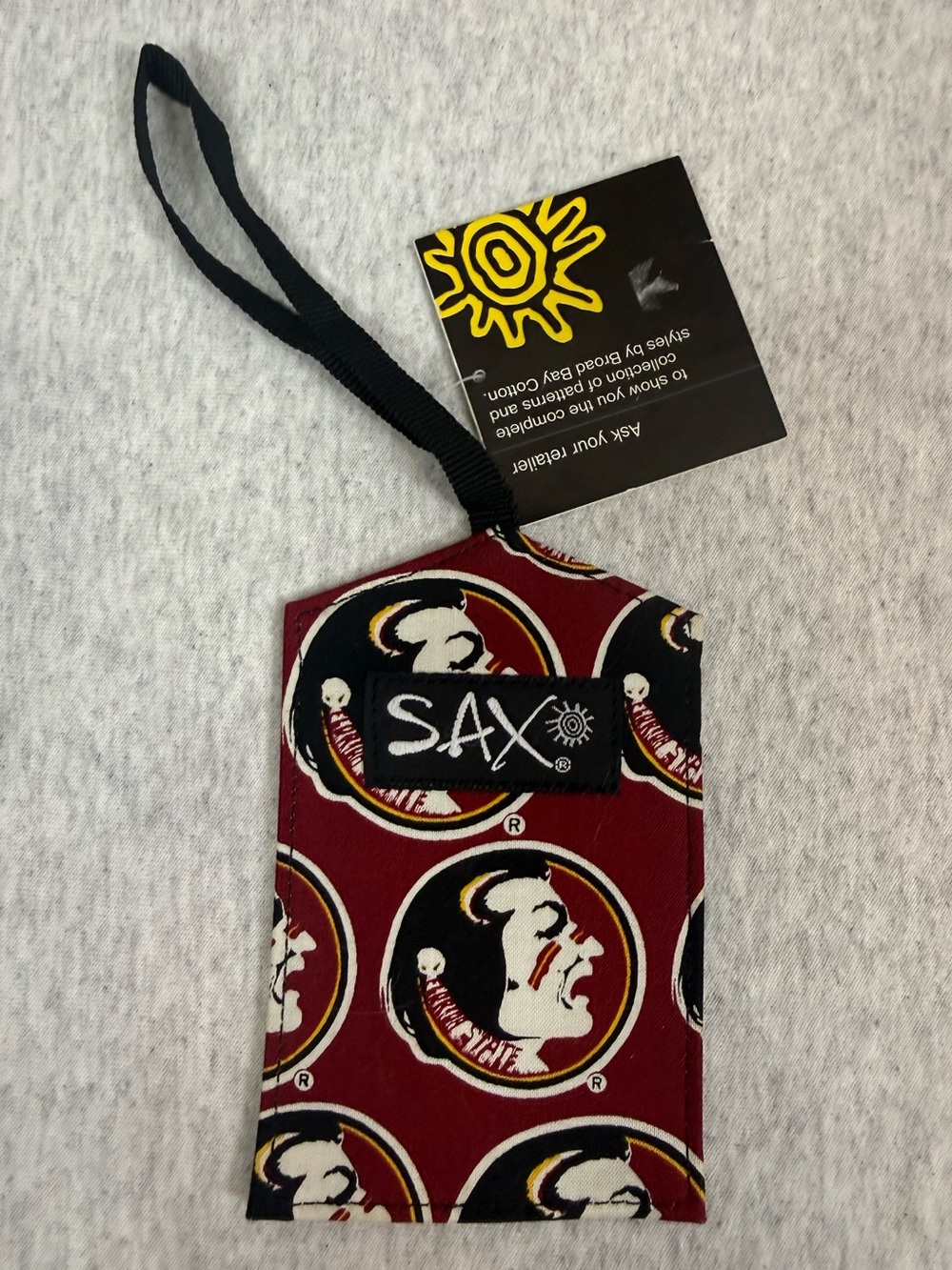 SAX‎ Florida State Seminoles Luggage Tag - NWT